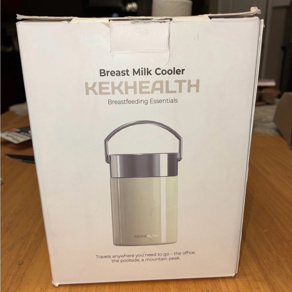 11oz Half-Day Cold-Chain Breastmilk Cooler, Double-Wall Vacuum Stainless Steel - Picture 9 of 9